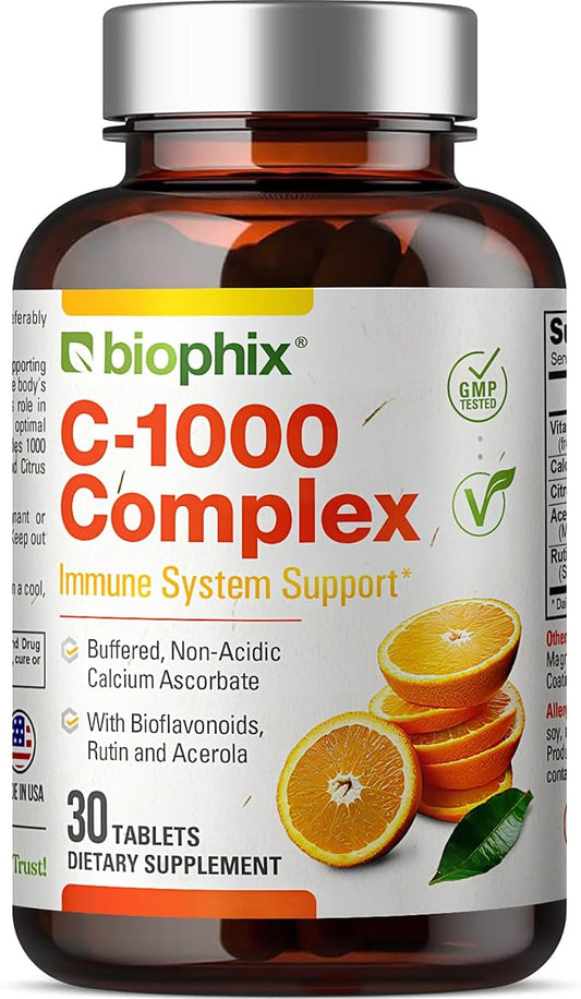 biophix Vitamin C-1000 mg 30 Tablets Complex