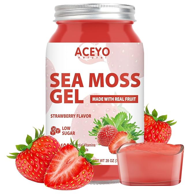 (28 OZ) Sea Moss Gel Organic 102 Vitamins