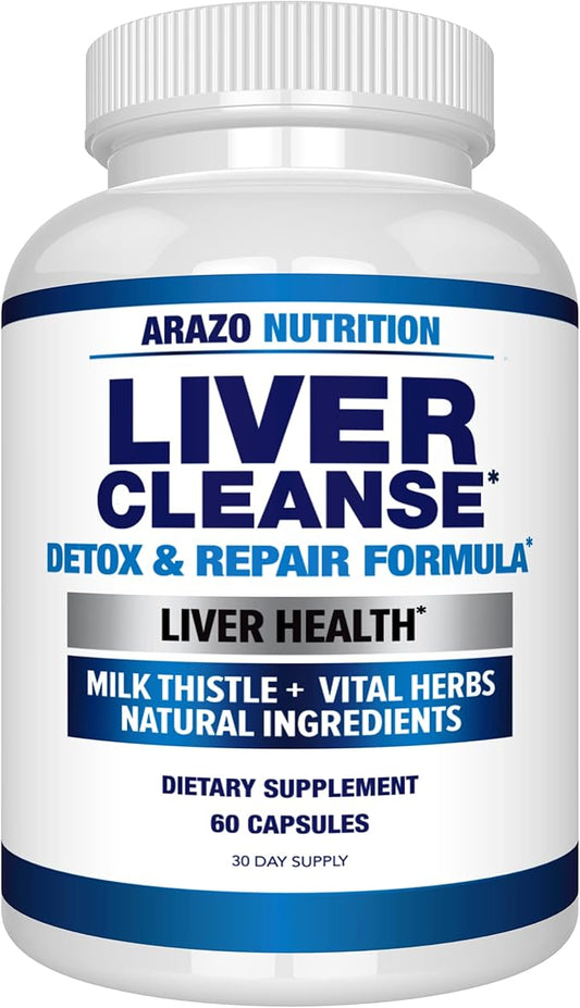 Arazo Nutrition Liver Cleanse Detox &