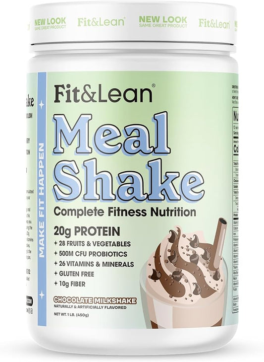 Fit & Lean Meal Shake, Fat 1lb, 10 10 Servings