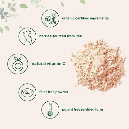 Organic Camu Camu Powder, 12 oz