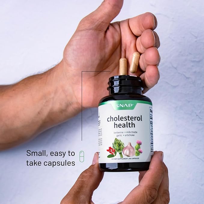 Snap Supplements Cholesterol Health 60 Capsules