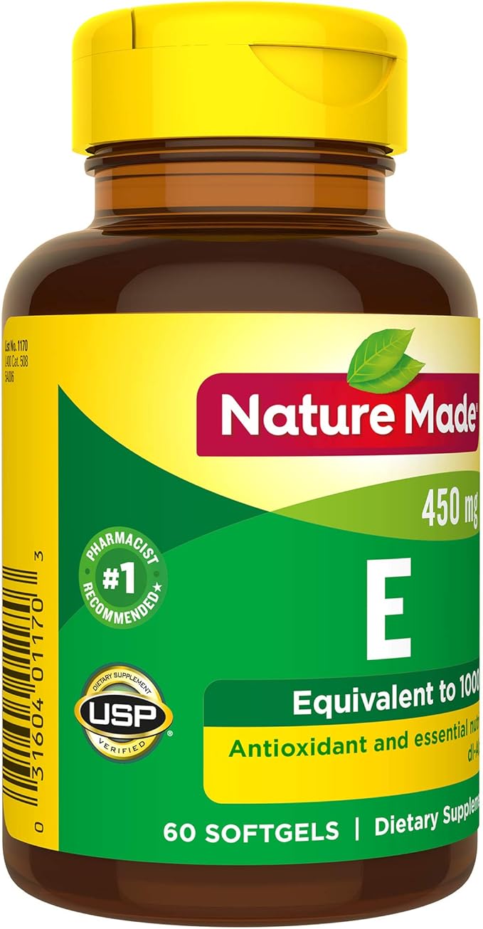 Nature Made Vitamin E 1000 IU 60 Ct