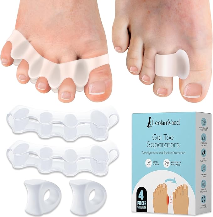 (4 Pieces in Two Types) Toe
