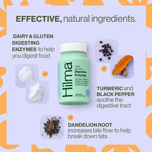Hilma Digestive Enzymes for Women – 60 Vegan