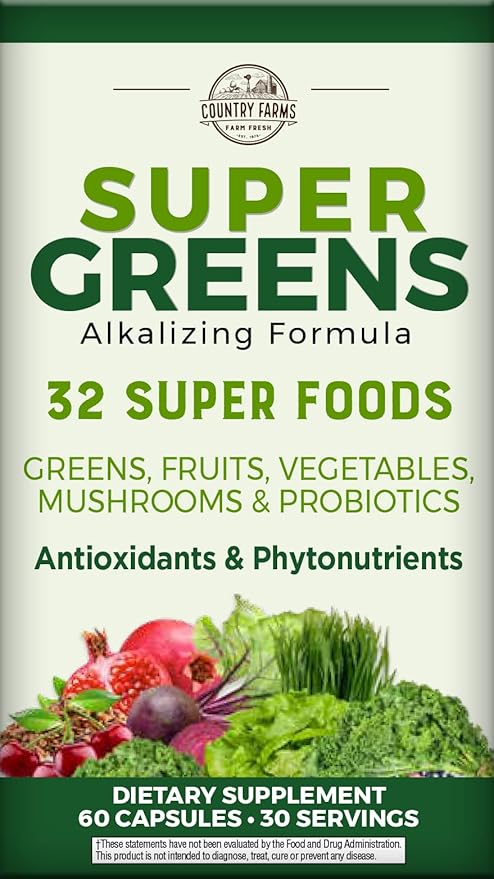 COUNTRY FARMS Super Greens Fruit Vegetable