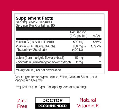 Viteyes AREDS 2 Zinc Free Macular 180 Ct