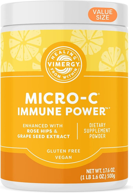 Vimergy Micro-C Immune Power TM * 500g – 278 servings 1000mg/serving –