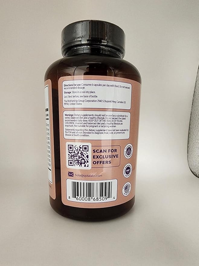 Myo-Inositol & D-Chiro Inositol Supplement for Women | PCOS 4100MG (40:1 Ratio) | Hormonal Balance, Fertility, Preconception, Pregnancy & Ovarian Support | 1 Month Supply | Vegan Capsules
