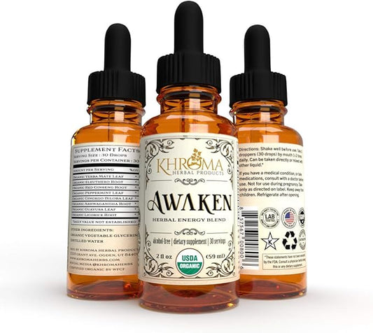 Awaken - Organic Energy Supplement - 2 oz