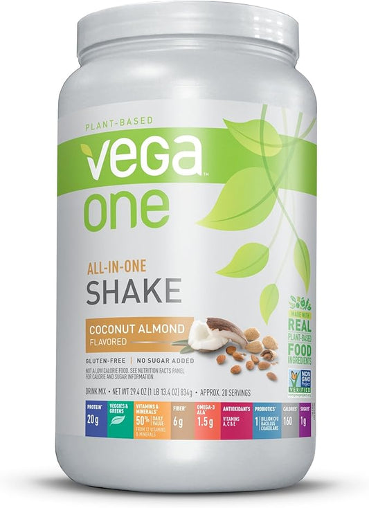 Vega One All-In-One Nutrition Shake Coconut (20 servings) 29.4 Ounce 1)