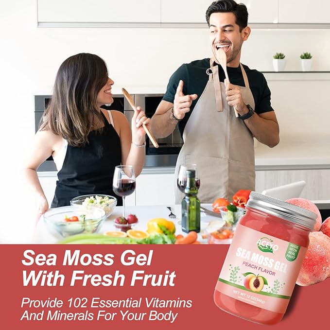 (12 OZ) Irish Sea Moss Gel 102 Vitamins