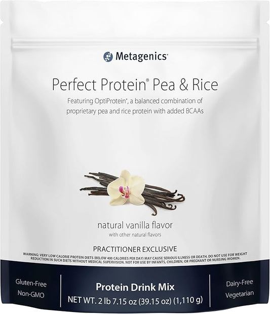 Metagenics Perfect Protein Pea & Rice 20 g 30 Servings