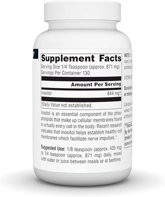 Source Naturals Pure Inositol, Dietary Supplement* 4 oz