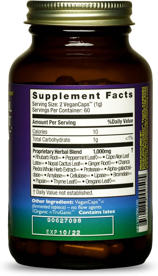 HealthForce SuperFoods Intestinal Movement Formula 120 Capsules