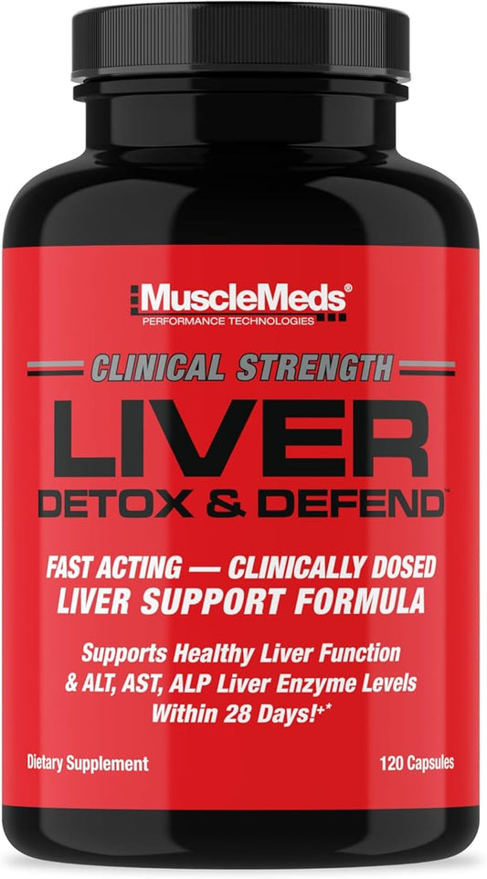 MuscleMeds Liver Detox & Defend, Cleanse, 60 Servings