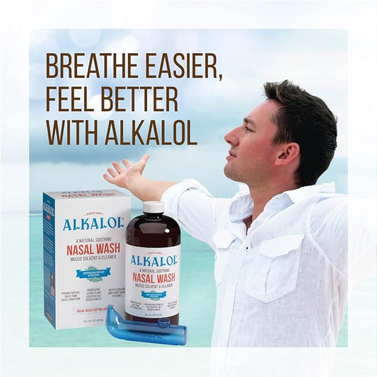 Alkalol - A Natural Soothing Nasal 2 Piece 1 Count