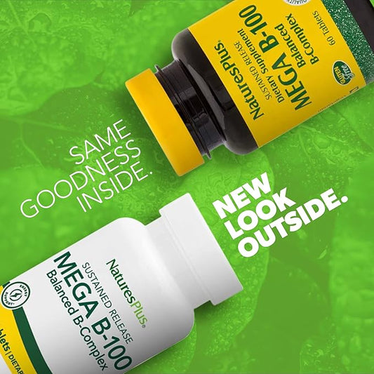 Natures Plus Mega B-100-60 Tablets