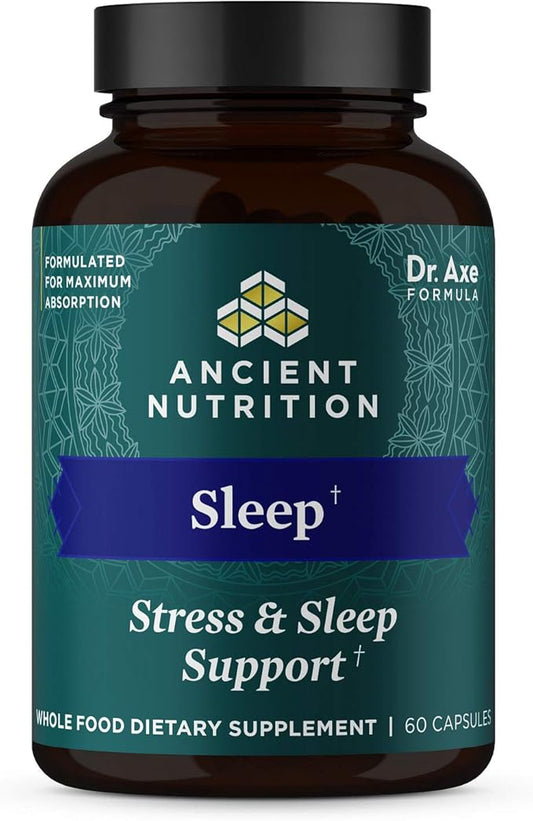 Ashwagandha for Sleep Support by Ancient 60 Capsules