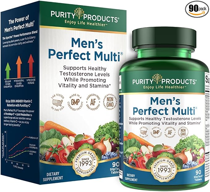 Purity Products Men's Perfect Multi from 90 Tablets
