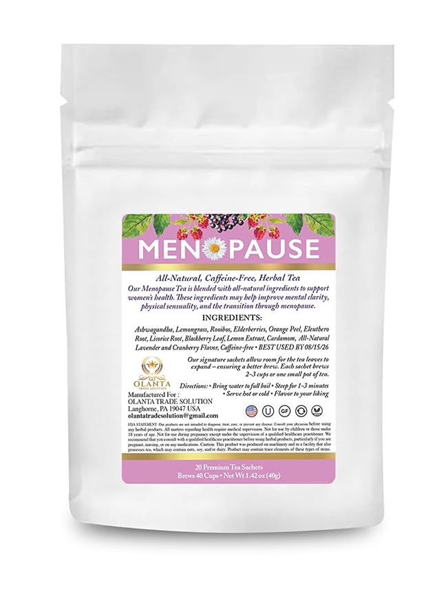 MENOPAUSE TEA - relief for Menopause, 20 Premium