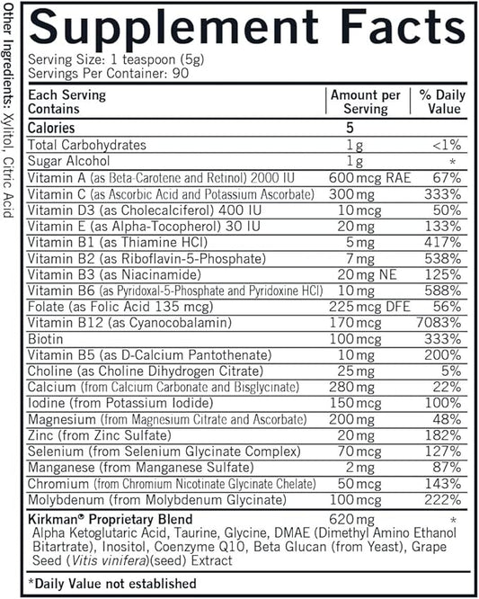 Kirkman Spectrum Complete II Powder - Hypoallergenic - 454 gm/16 oz