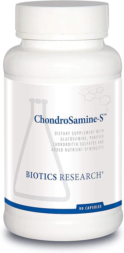 Biotics Research ChondroSamine S Comprehensive Joint 600 Elemental B12, SOD, 90 Caps