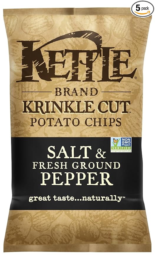 Kettle Foods Chip Pto Krnkl Salt & Ppp