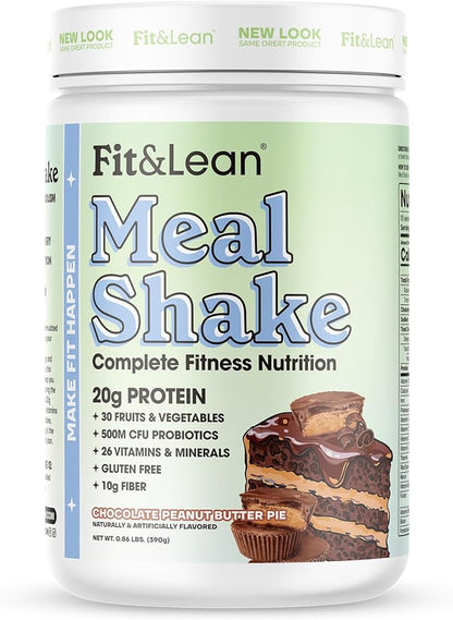 Fit & Lean Meal Shake Meal 1lb, 10 10 Servings