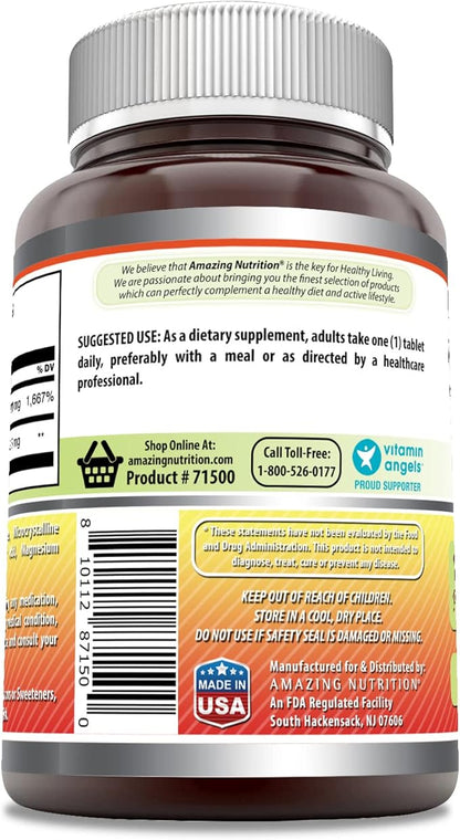 Amazing Formulas Vitamin C with Rose 1000 Mg (500 Count)