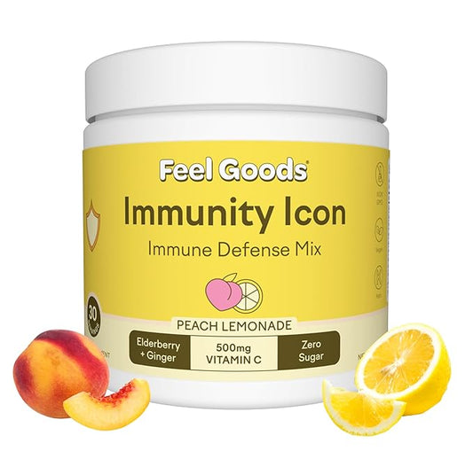 Feel Goods Immunity Icon 500mg Vitamin 30 Servings