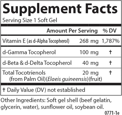Carlson - E-Gems Elite, 400 IU (268 mg) 120 Softgels