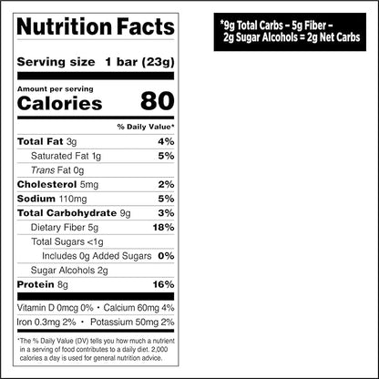 Quest Nutrition Mini Cookies & Cream Protein Bars, 8g Protein, 1g Sugar, 2g Net Carbs, Gluten Free, 14 Count