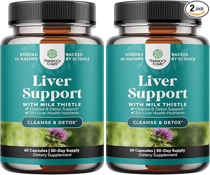 Liver Cleanse and Detox & Repair Formula 2 Pack