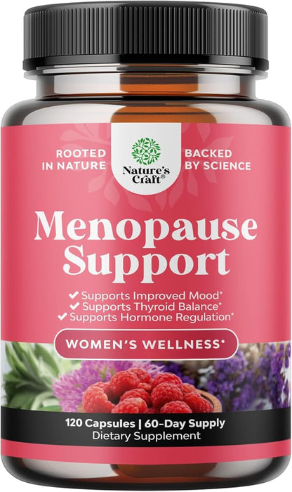 Complete Herbal Menopause Supplement for Women 60 Servings