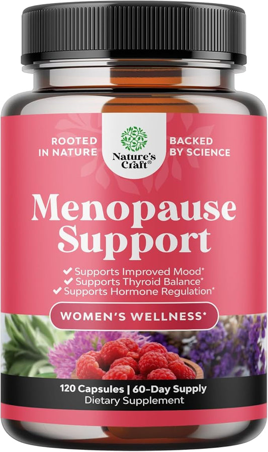 Complete Herbal Menopause Supplement for Women 60 Servings