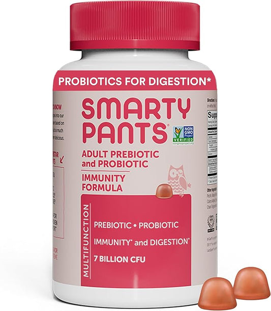 SmartyPants Men's & Women's Probiotic Immunity 60 Count (30 Day