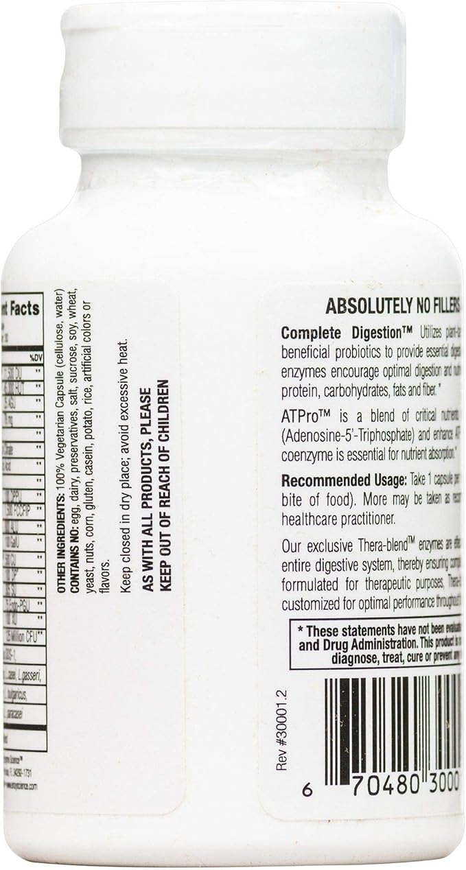 Complete Digestion, 30 Capsules – Full