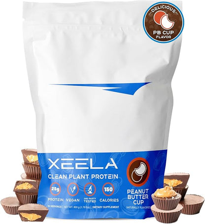 XEELA Plant Based Vegan Protein Powder 25g High