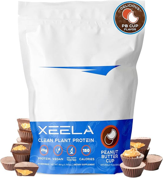 XEELA Plant Based Vegan Protein Powder 25g High