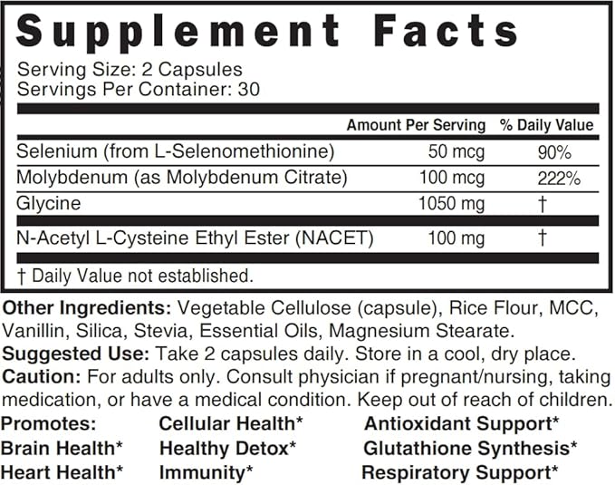 Neuro NAC Supplement N-Acetyl Cysteine Ethyl (2 Pack)- 20x More 600 mg 10x More 120 Capsules
