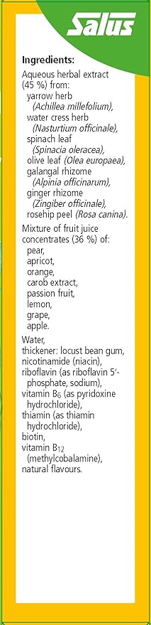 Floradix Vitamin B Complex Liquid Formula, 250 ml