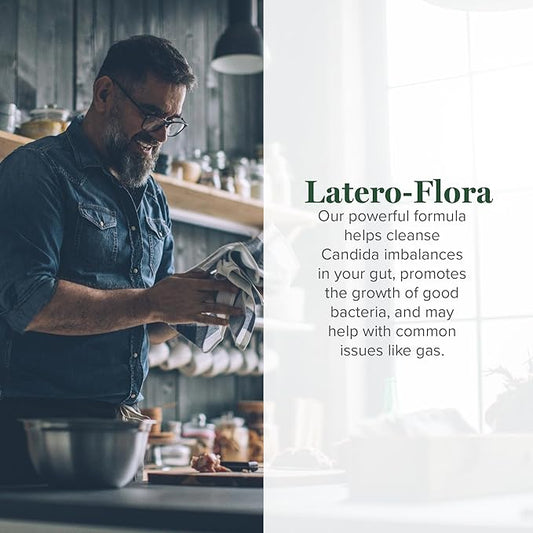 Latero-Flora Probiotic 60 count by Global Healing Center
