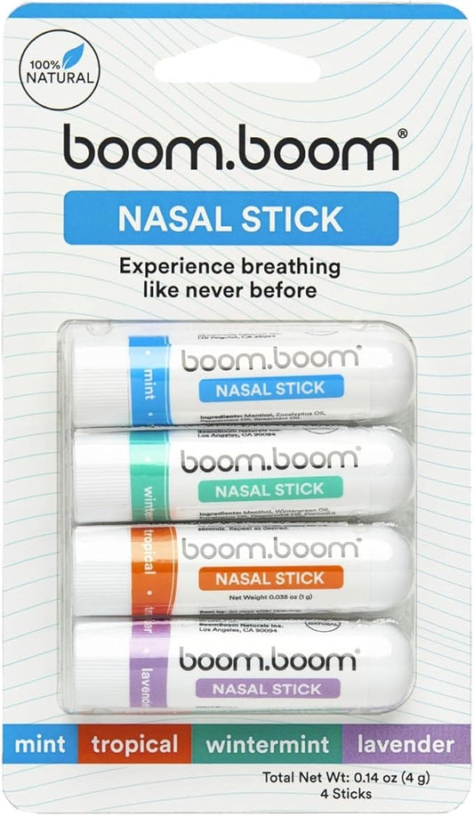 BoomBoom Nasal Stick (4 Pack)