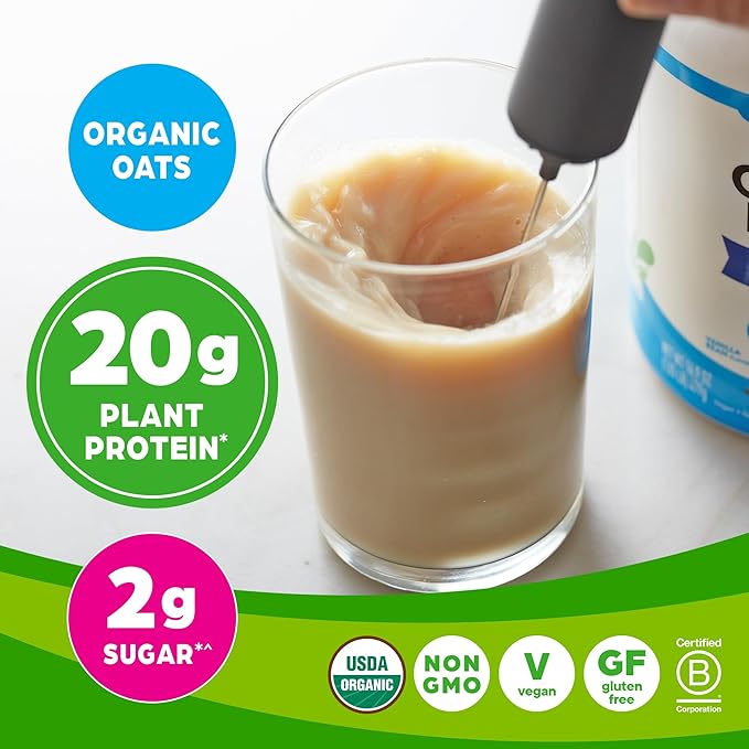Orgain Organic Vegan Protein Powder + 20g Plant 1.05lb