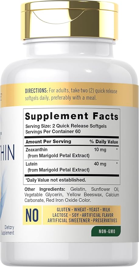 Carlyle Zeaxanthin 10mg 120 Softgels