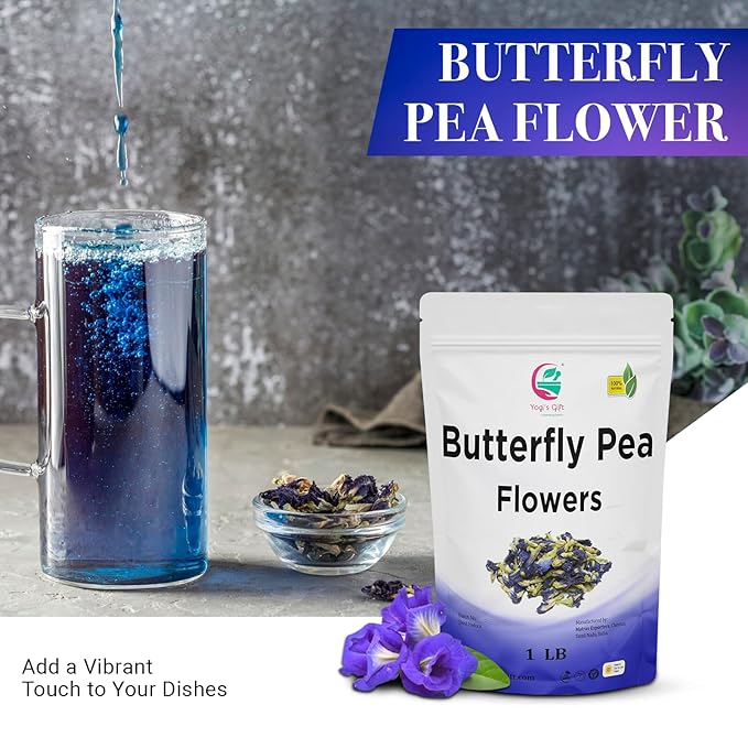 Butterfly Pea Flower Dried 1 LB