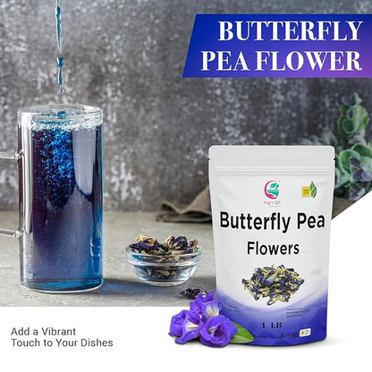 Butterfly Pea Flower Dried 1 LB