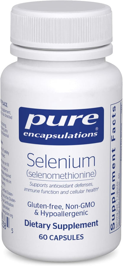 Pure Encapsulations Selenium 200 mcg 60 Capsules