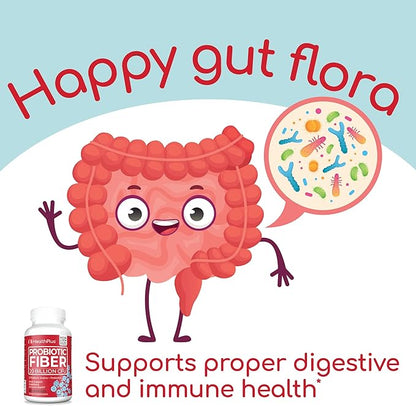 Health Plus Probiotic Fiber 30 Capsules, 30 Servings